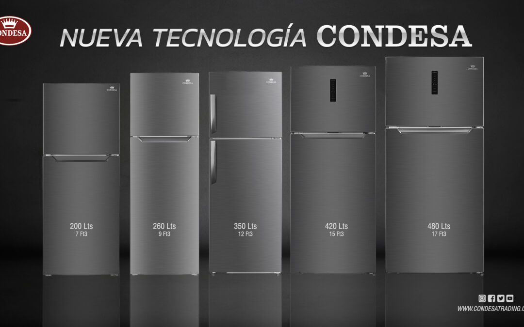Nuevos Refrigeradores Condesa: Innovación y Tecnología en una sola marca