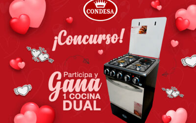 Condesa activó concurso “Amor Es” con su estelar Cocina Dual