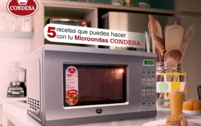 Prepara recetas con tu Microondas Condesa