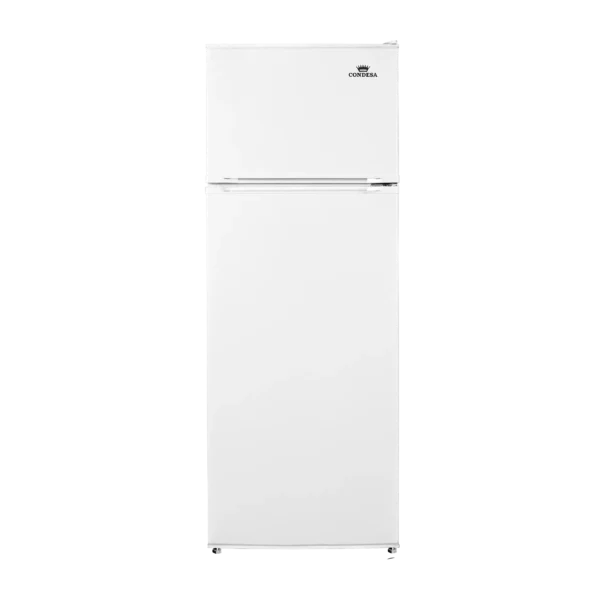 Refrigerador blanco de 220 litros condesa