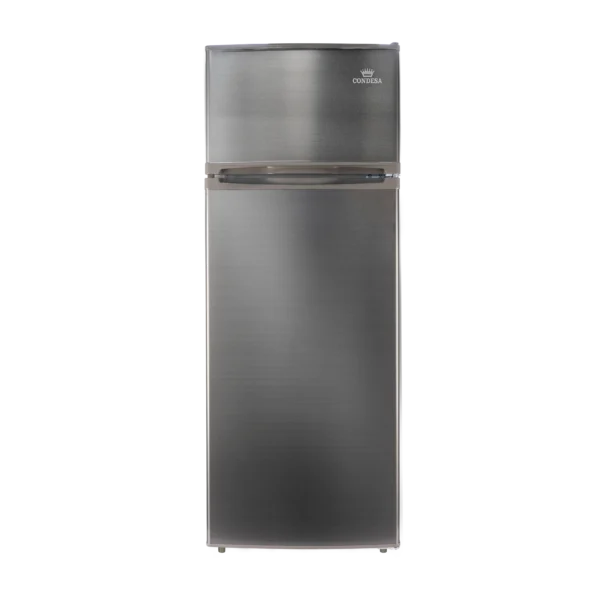 Refrigerador 220L color plateado