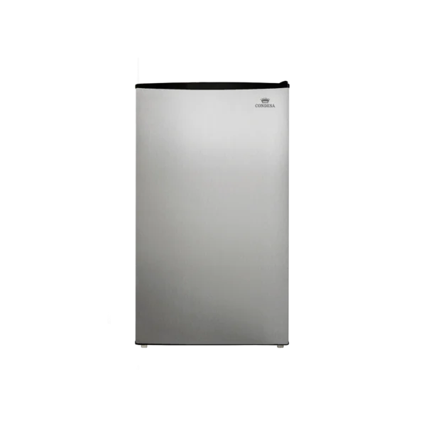 refrigerador ejecutivo de 125 litros plateado