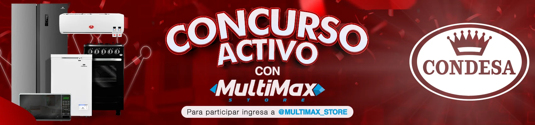 Banner de Concurso Multimax