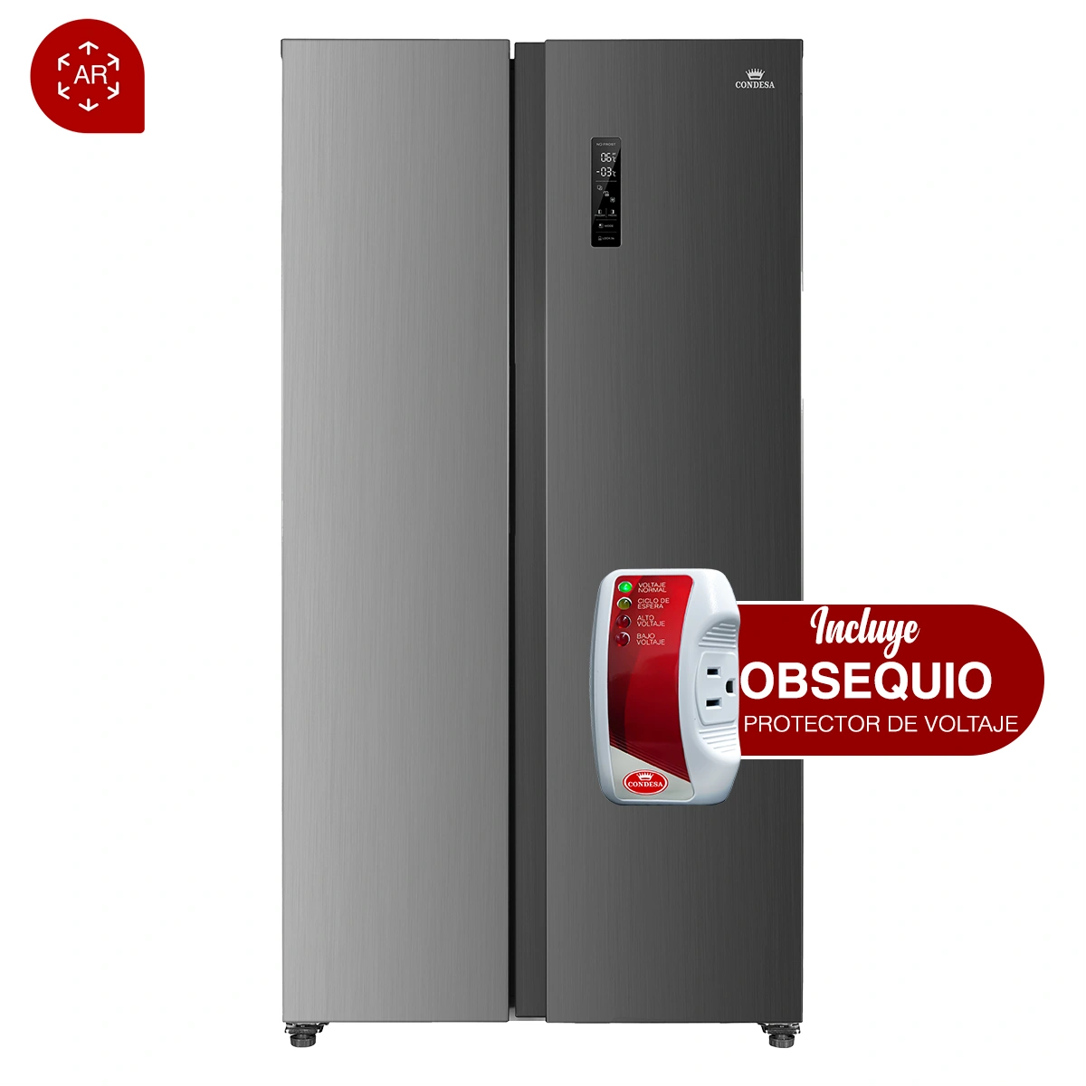Refrigerador side by side con realidad aumentada + regalo