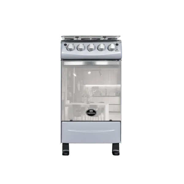 Cocina 4 hornillas 20” / Silver / SIM23