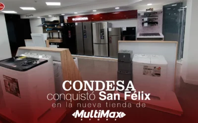 Condesa conquistó San Félix en la nueva tienda de Multimax Store