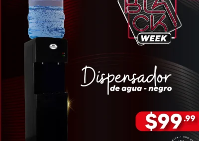 Dispensador de Agua / Negro