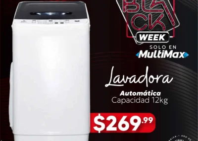 Lavadora Automática / 12Kg