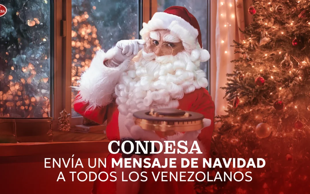 Condesa envía un mensaje de navidad a todos los venezolanos