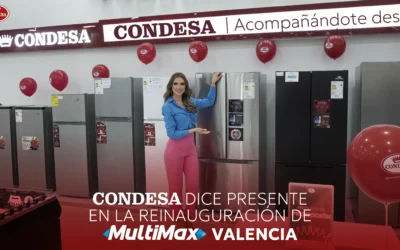 Condesa dice presente en la reinauguración de Multimax Valencia