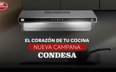 Tu Cocina, Tu Templo culinario: Fusionando Estilo y Smart Tech con la Nueva Campana Condesa
