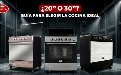 ¿20” o 30”?  Guía para elegir la cocina ideal